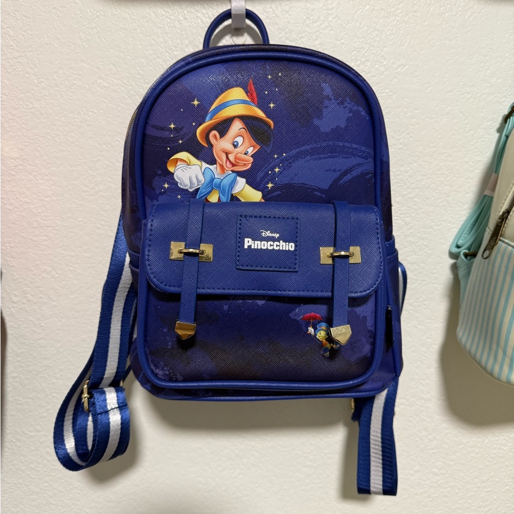Wandapop Disney Pinocchio 11" Vegan Leather Mini Backpack